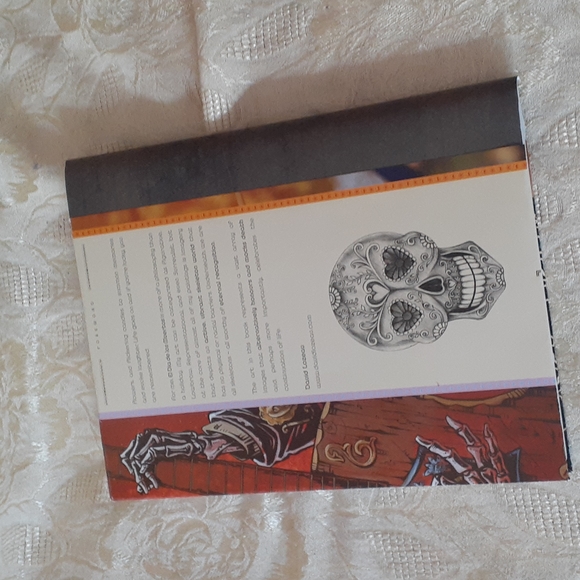 Day of the Dead Journal Handmade One of a Kind - Picture 8 of 9